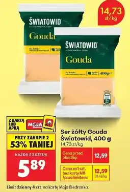 Biedronka Ser Światowid oferta