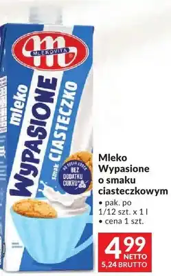 Makro Mleko Wypasione o smaku ciasteczkowym Mlekovita oferta