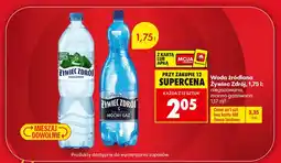 Biedronka Woda źródlana Żywiec Zdrój mocno gazowana oferta