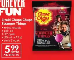 Makro Lizaki Chupa Chups Stranger Things różne rodzaje oferta