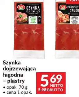Makro Szynka dojrzewająca łagodna – plastry Bell oferta