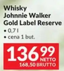 Makro Whisky Johnnie Walker Gold Label Reserve oferta