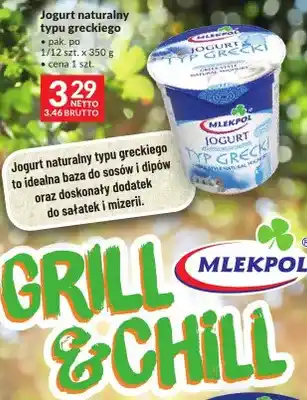 Makro Jogurt naturalny typu greckiego Mlekpol oferta