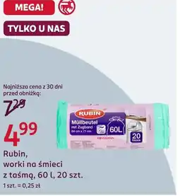Rossmann Worki na śmieci Rubin oferta