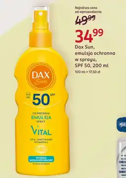 Rossmann Emulsja ochronna Dax oferta