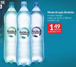 Makro Woda Kropla Beskidu różne rodzaje oferta