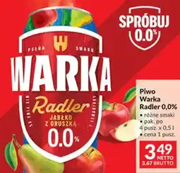 Makro Piwo Warka Radler 0,0% różne smaki oferta