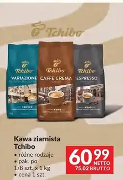 Makro Kawa ziarnista Tchibo różne rodzaje oferta
