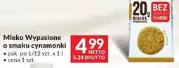 Makro Mleko Wypasione o smaku cynamonki Mlekovita oferta