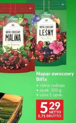 Makro Napar owocowy Bifix różne rodzaje oferta