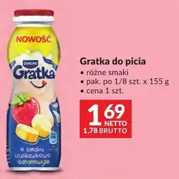 Makro Napój Gratka do picia Danone różne smaki oferta