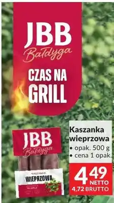Makro Kaszanka wieprzowa JBB Bałdyga oferta