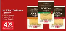 Makro Ser żółty z Goliszewa plastry różne rodzaje Sery z Goliszewa oferta