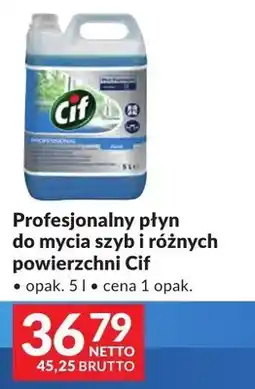 Makro Profesjonalny płyn do mycia szyb i różnych powierzchni Cif oferta