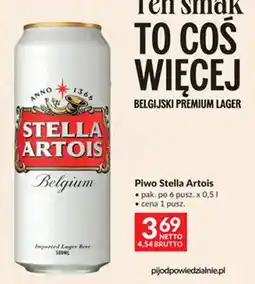 Makro Piwo Stella Artois oferta