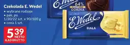 Makro Czekolada E. Wedel wybrane rodzaje oferta