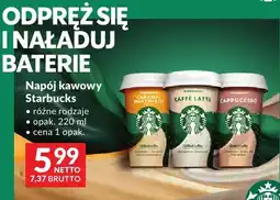 Makro Napój kawowy Starbucks różne rodzaje oferta
