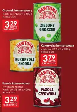 Makro Fasola konserwowa Dawtona wybrane rodzaje oferta