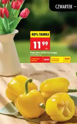 Biedronka Papryka żółta oferta