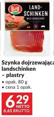 Makro Szynka dojrzewająca landschinken – plastry Bell oferta