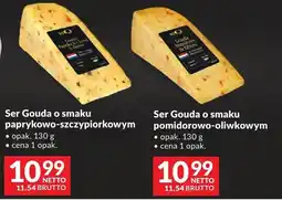 Makro Ser Gouda o smaku pomidorowo-oliwkowym DeliQ oferta