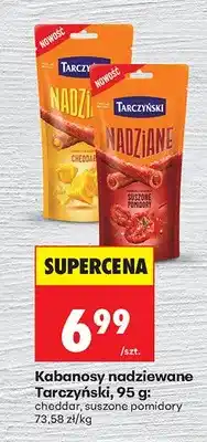 Biedronka Kabanosy nadziewane serem cheddar oferta