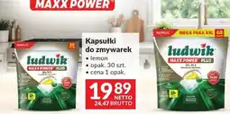 Makro Kapsułki do zmywarek Ludwik Maxx Power Plus lemon Mega Paka XXL oferta