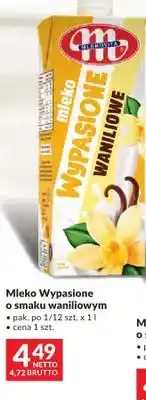 Makro Mleko Wypasione o smaku waniliowym Mlekovita oferta