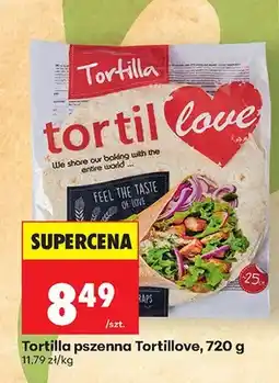 Biedronka Tortilla pszenna oferta