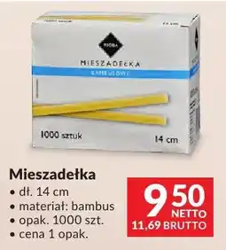 Makro Mieszadełka bambusowe 14cm oferta