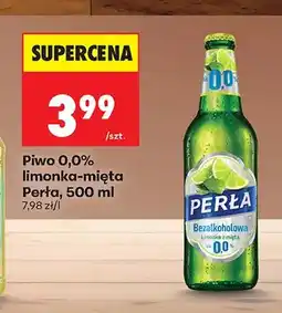 Biedronka Piwo bezalkoholowe limonka-mięta 0,0% oferta
