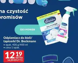Makro Odplamiacz do bieli/tapicerki Dr. Beckmann OXI-POWER oferta