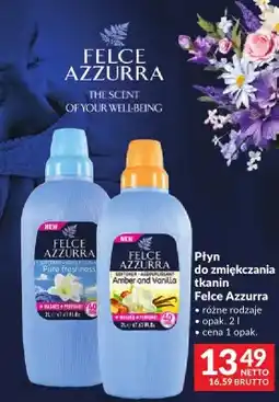 Makro Płyn do zmiękczania tkanin Felce Azzurra różne rodzaje oferta