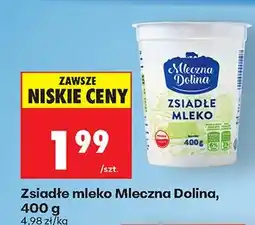 Biedronka Zsiadłe mleko oferta