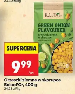 Biedronka Orzeszki ziemne w skorupce Green Onion Flavoured oferta