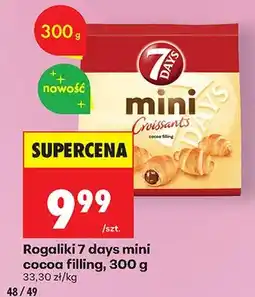 Biedronka Rogaliki mini cocoa filling oferta