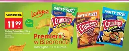 Biedronka Chipsy Crunchips X-Cut ser-cebula oferta