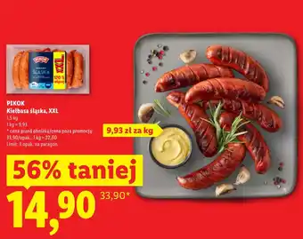 Lidl Kiełbasa Pikok oferta