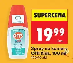 Biedronka Spray na komary Kids oferta