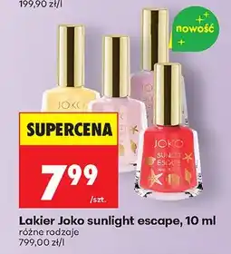 Biedronka Lakier do paznokci sunlight escape, różne rodzaje oferta