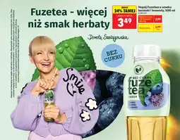 Biedronka Napój herbaty o smaku borówki i lawendy bez cukru oferta