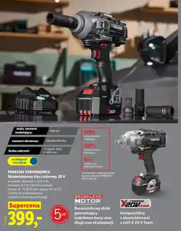 Lidl Akumulatorowy klucz udarowy Parkside oferta