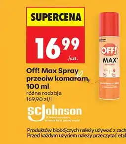 Biedronka Spray przeciw komarom oferta