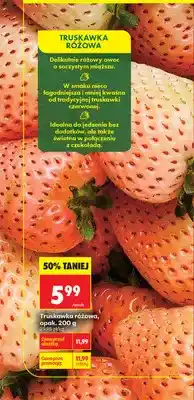 Biedronka Truskawki różowe oferta