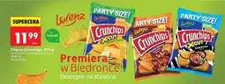 Biedronka Chipsy Crunchips pieczone żeberka Lorenz oferta