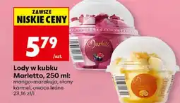 Biedronka Lody w kubku owoce leśne Marletto oferta