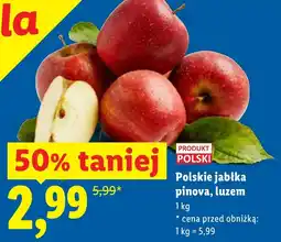 Lidl Jabłka Polski oferta