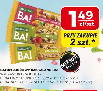 Top Market Baton zbożowy Bakalland oferta