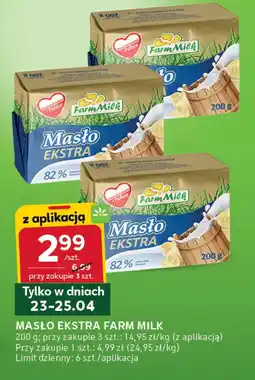 Stokrotka Express Masło Farm Milk oferta