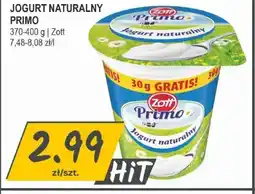 Słoneczko Zott Jogurt Naturalny Primo oferta